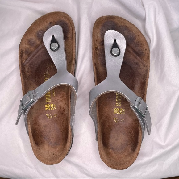 Birkenstock Gizeh sandal Silver 38 - Picture 6 of 8